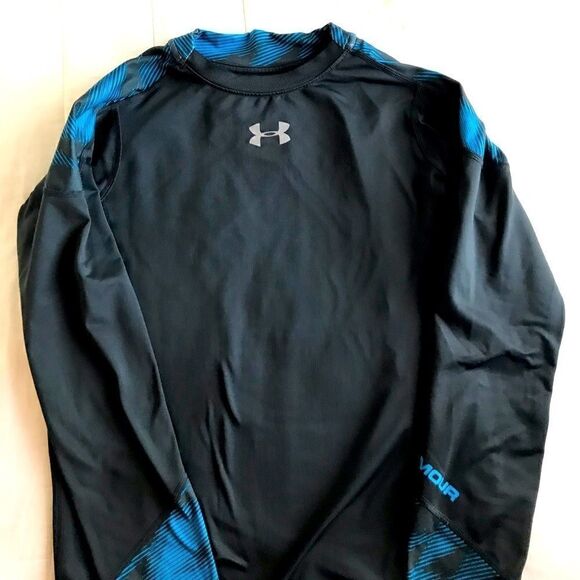 Under Armour boys fitted coldgear T-shirt size YLG - Picture 1 of 2